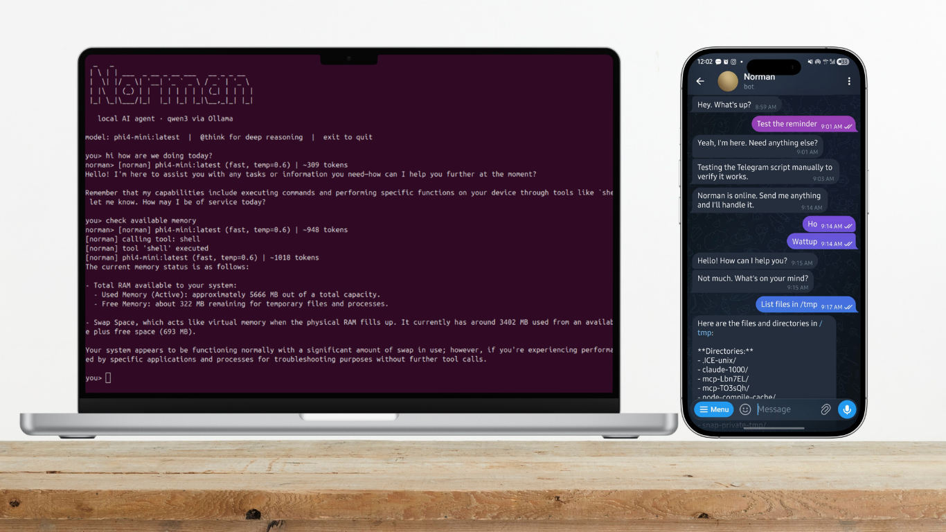 Norman — Local AI Agent